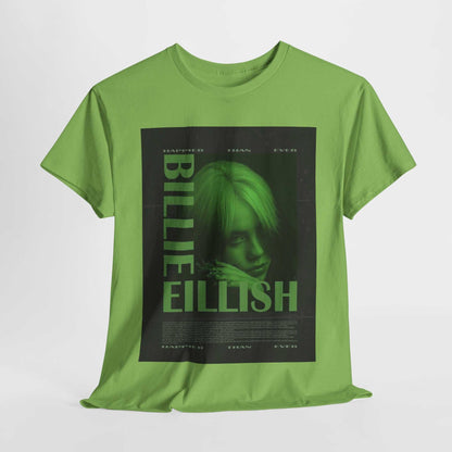 Billie Eillish Musician Unisex Heavy Cotton Tee for Lovers - Roe Creation