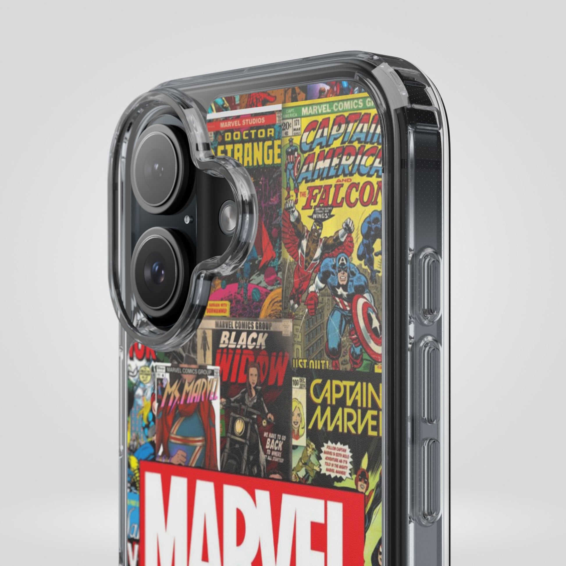 Marvel Comics Clear Phone Case - Stylish Protection for Superhero Fans - Roe Creation