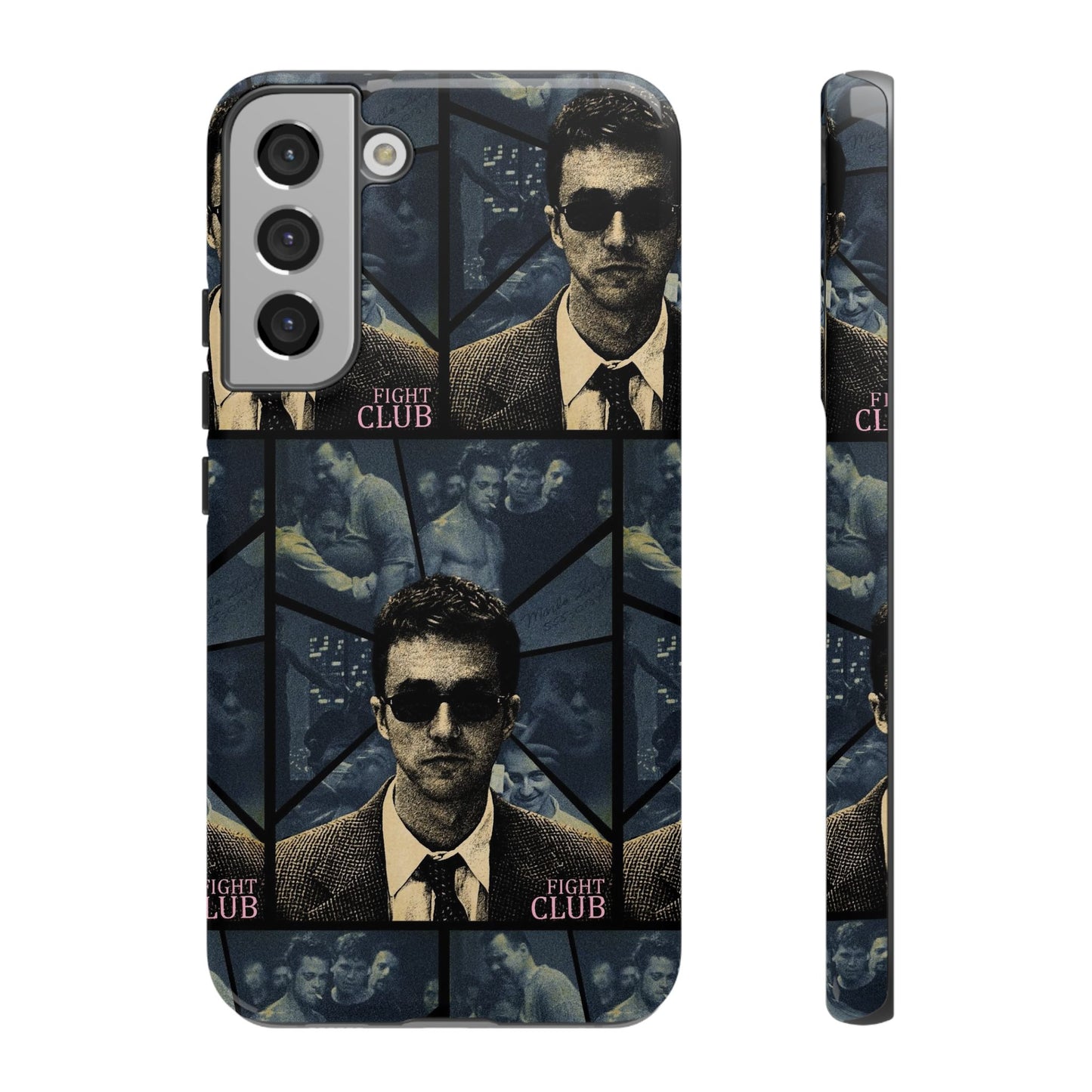 Fight Club Edward Norton Tough Phone Case - Edgy Design for Movie Fans