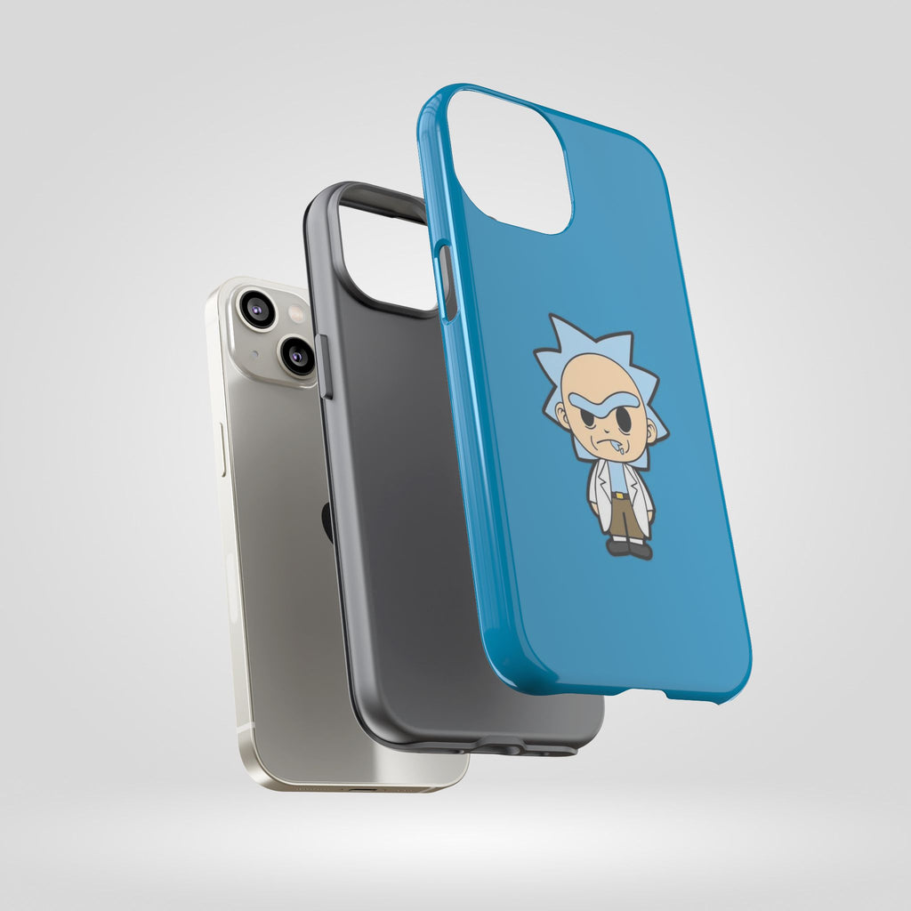 Rick and Morty Tough Phone Case - Fun Cartoon Design for Fans - Roe Creation