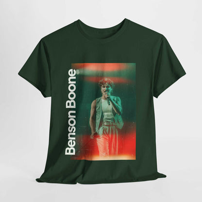 Benson Boone Unisex Heavy Cotton Tee - Retro Music Vibe Graphic T-Shirt