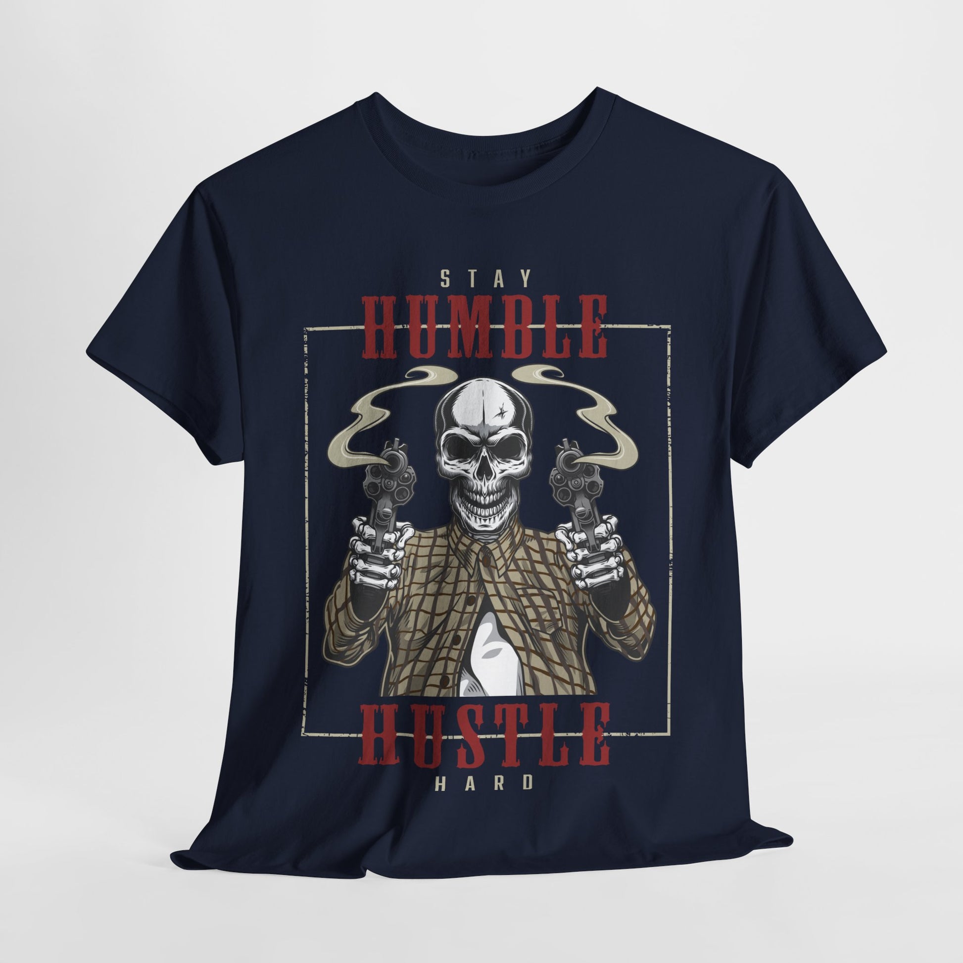 Stay Humble Hustle Hard Unisex Heavy Cotton Tee - Roe Creation