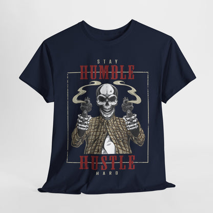 Stay Humble Hustle Hard Unisex Heavy Cotton Tee - Roe Creation