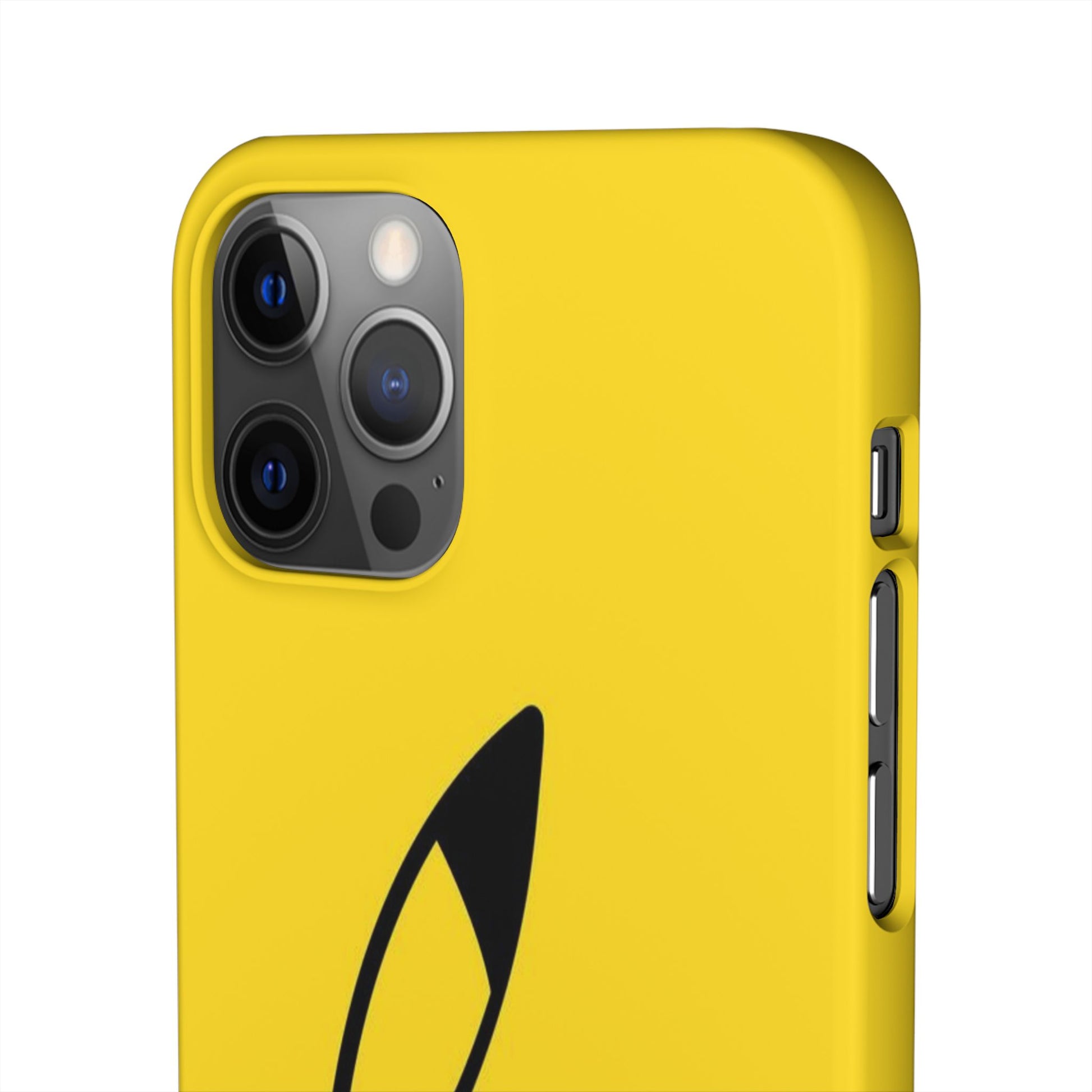 Pikachu Phone Case, Pokemon Phone Case, Snap Cases, Cartoon, Yellow, iPhone, Samsung - Roe Creation