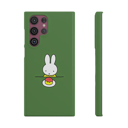 Miffy Phone Case, Snap Case, Green Miffy - iPhone, Samsung