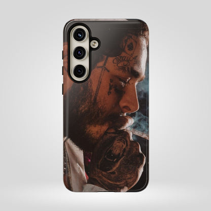 Post Malone Tough Cases for Fans - Artistic Phone Case with Smoky Vibe