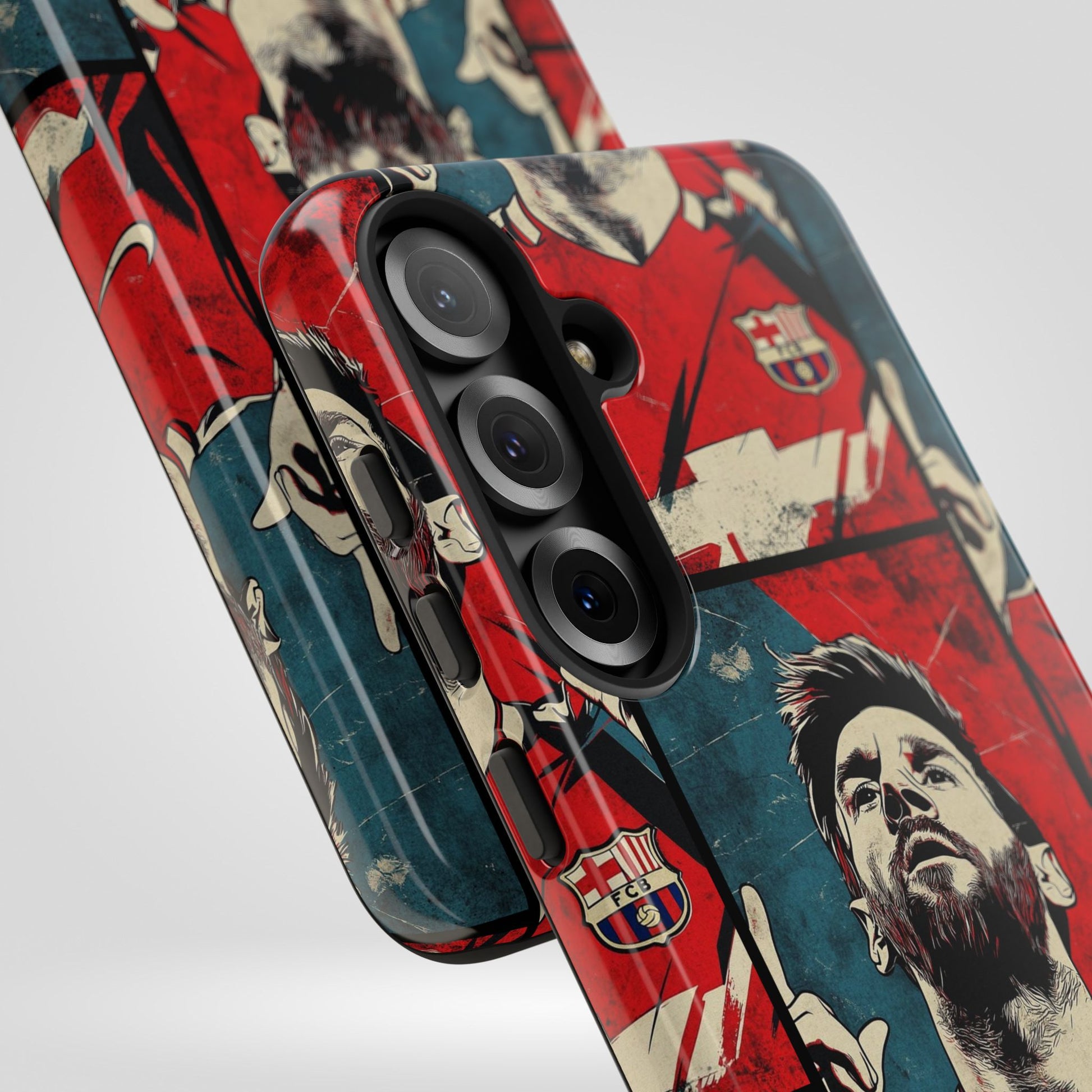 Lionel Messi Tough Phone Case - Messi Illustration for Fans - Roe Creation