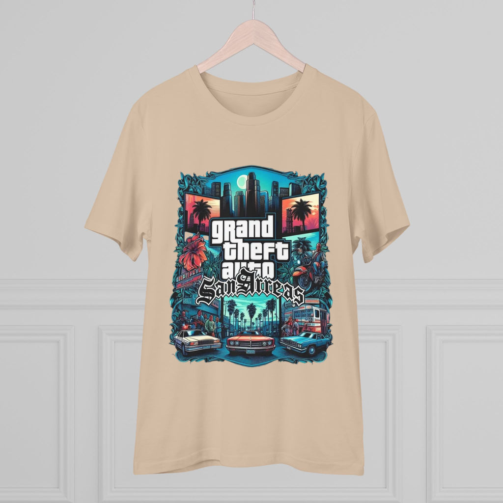 Retro GTA-Inspired Unisex T-Shirt, Gamer Gift, Casual Wear, Streetwear, Urban Style, Cool Graphic Tee - Roe Creation