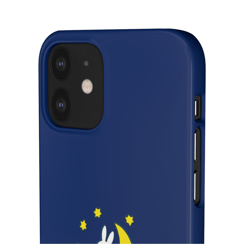 Miffy Phone Case, Moon Snap Case for Phone - Nighttime Design, iPhone, Samsung - Roe Creation