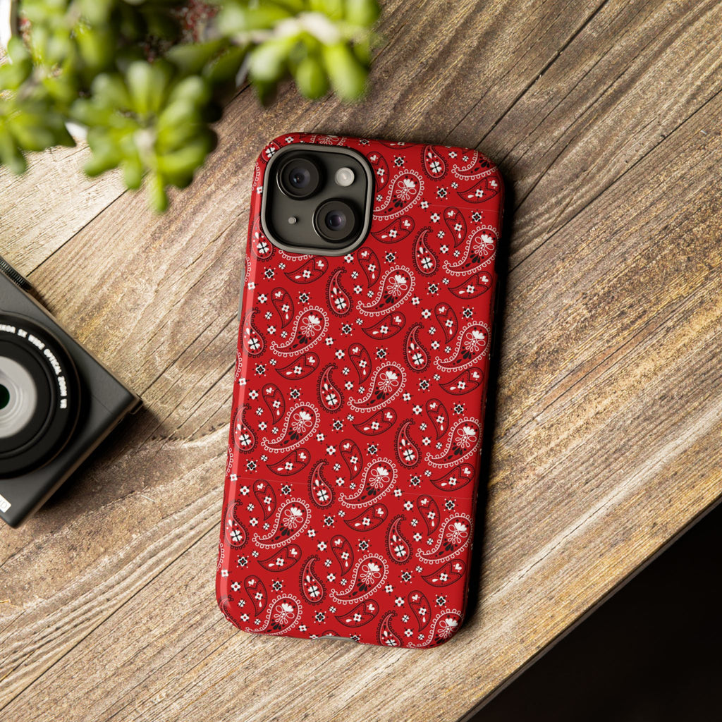 Red Bohem, Oriental Tough Phone Cases for iPhone, Samsung, Trendy Accessories for Gifts, Unique Decor, Phone Covers - Roe Creation