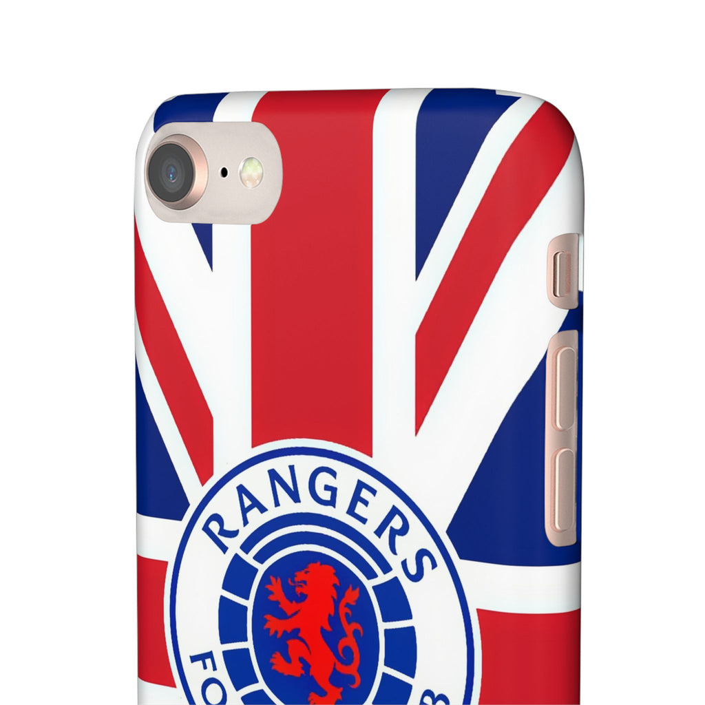 Rangers Football Club Snap Case - UK Flag Design - Roe Creation