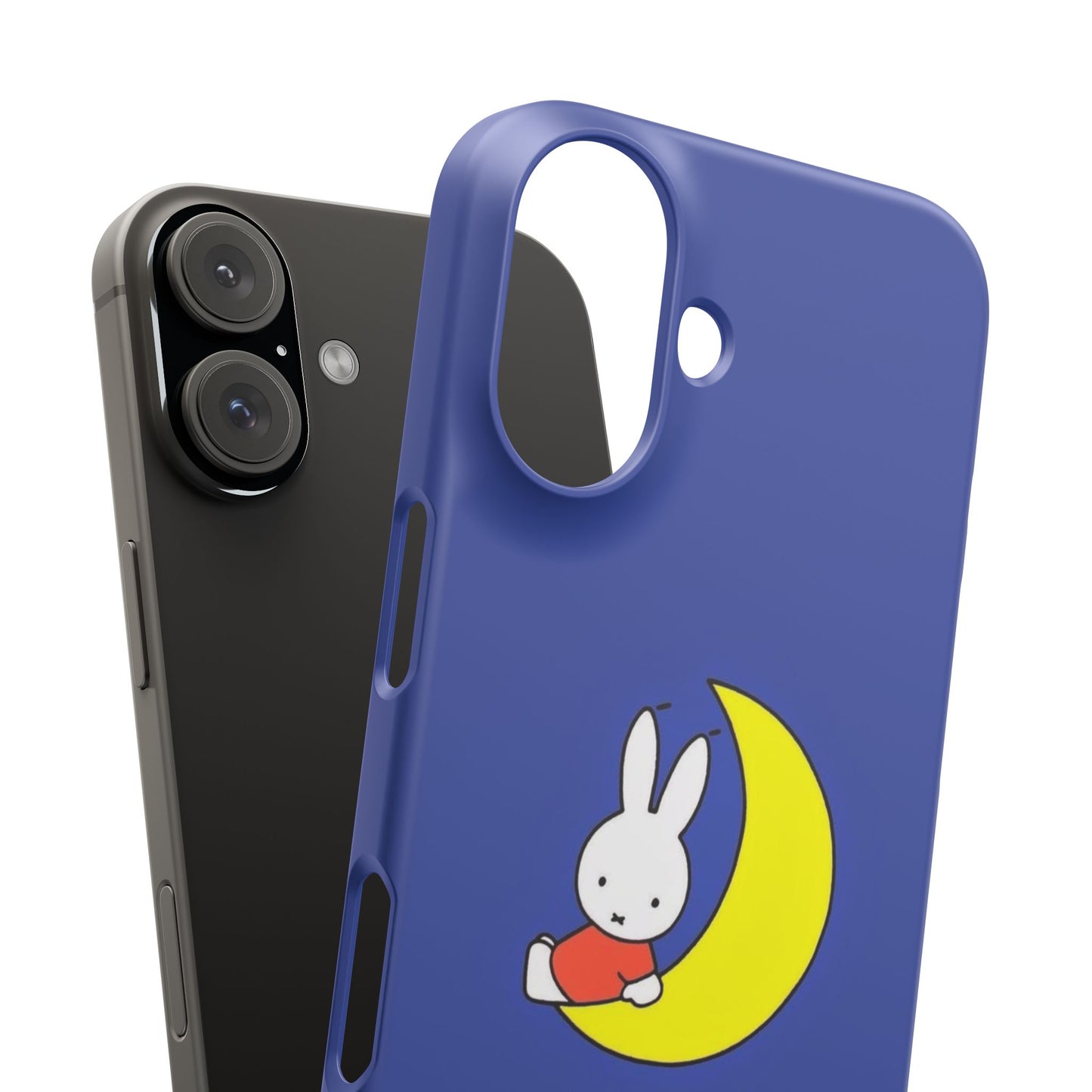 Miffy Phone Case, Moon Snap Case for Phones - iPhone, Samsung