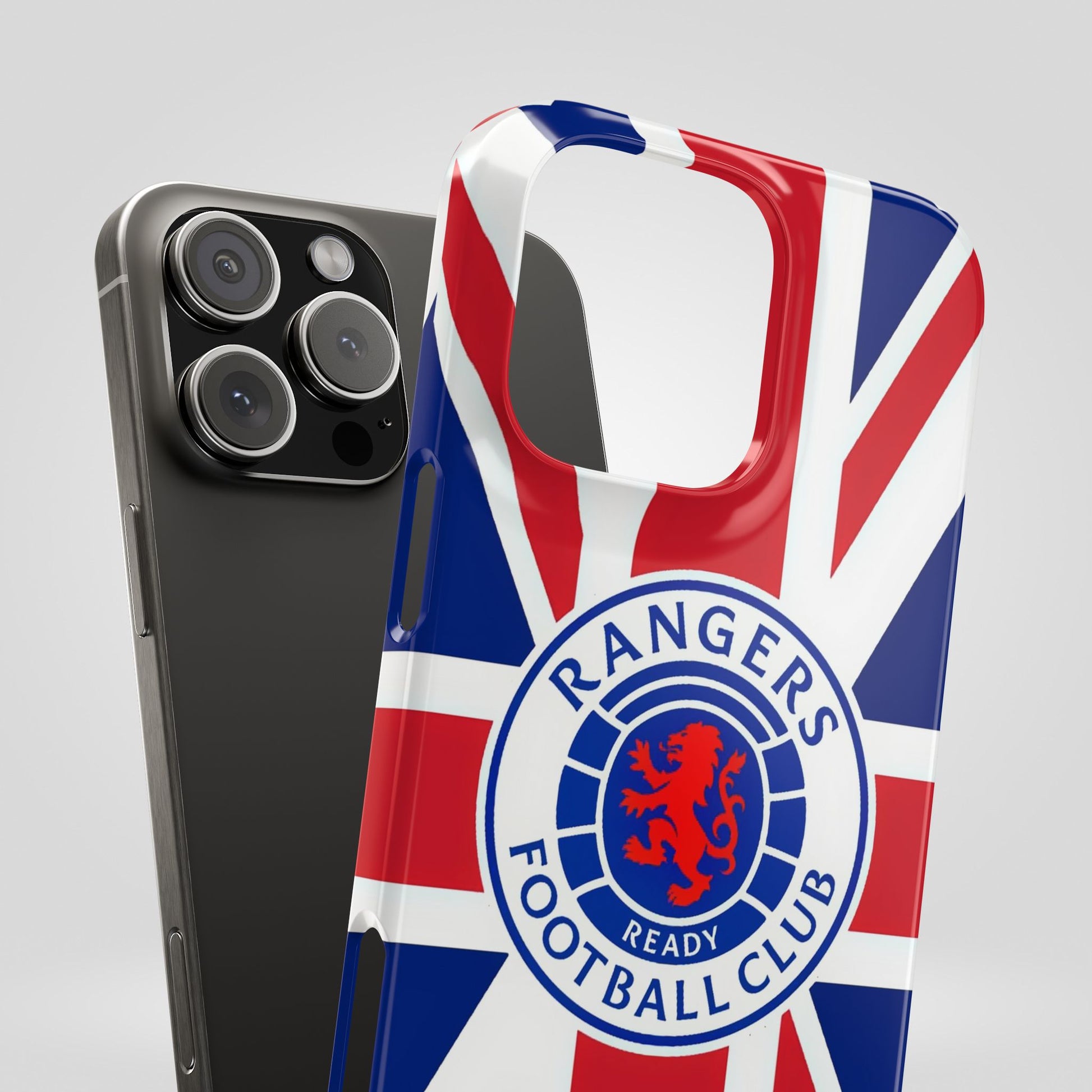 Rangers Football Club Snap Case - UK Flag Design - Roe Creation