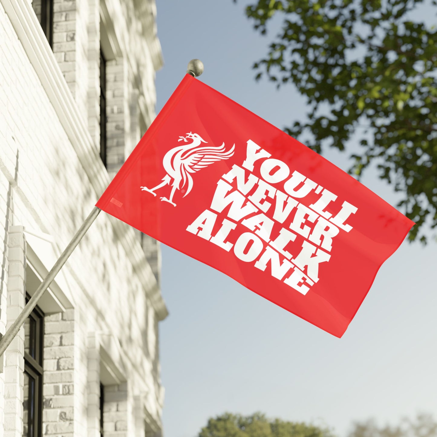 You’ll Never Walk Alone Flag - Liverpool Spirit Banner