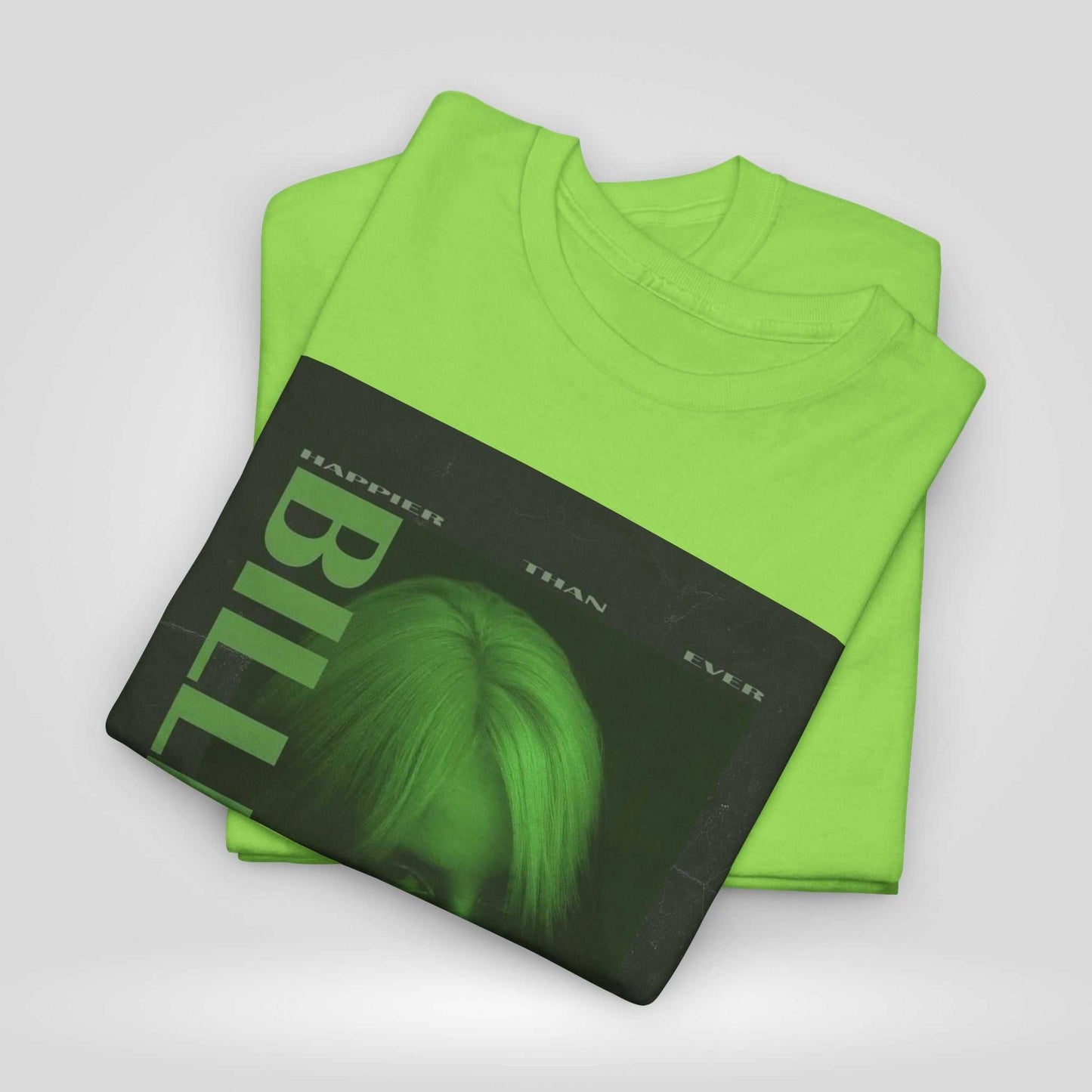 Billie Eillish Musician Unisex Heavy Cotton Tee for Lovers - Roe Creation
