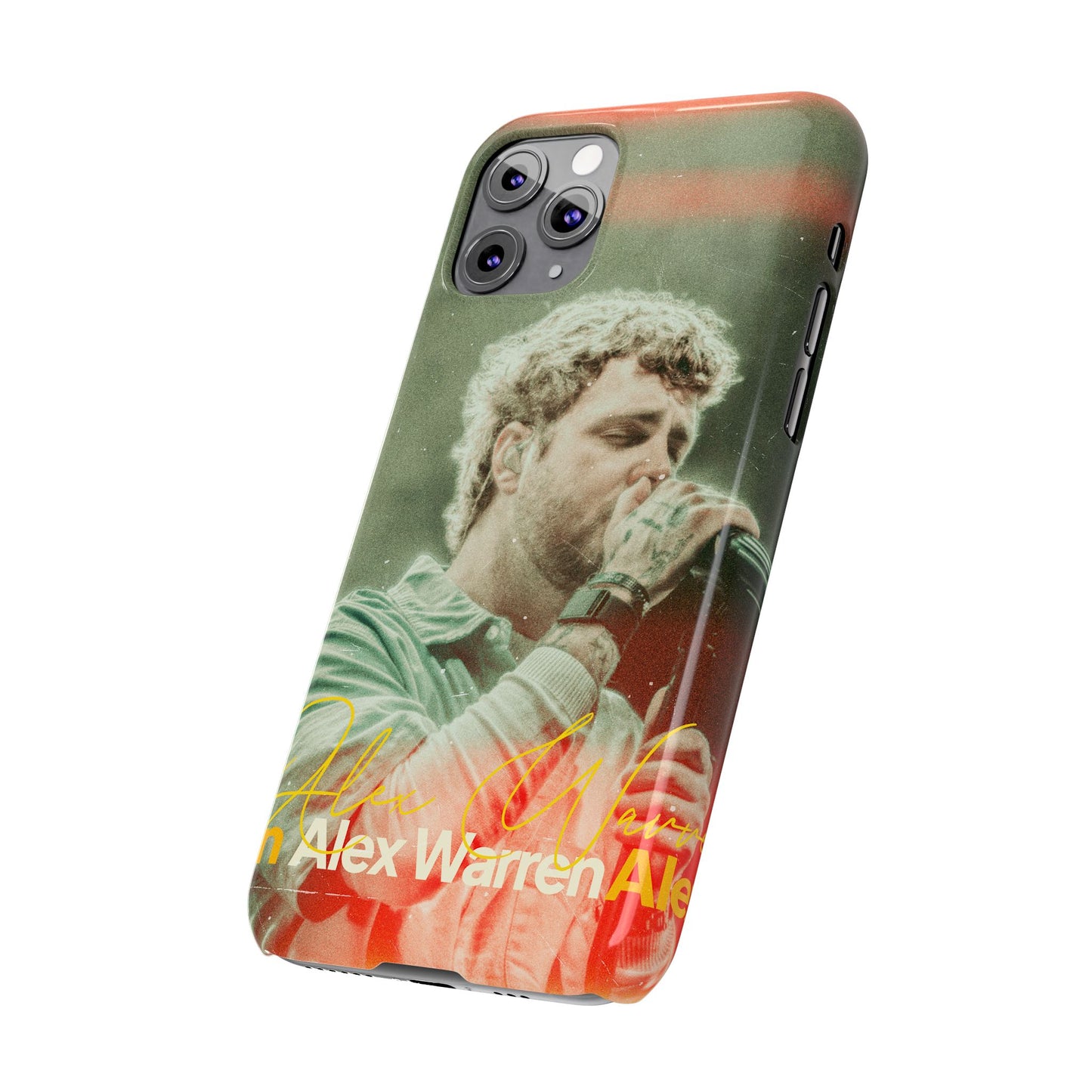 Alex Warren Slim Phone Cases for Lovers, Unique Smartphone Covers, Perfect for Gifting, Concert Enthusiasts