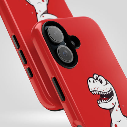 Funny Dinosaur Phone Case - Tough Cases for Kids & Dino Lovers