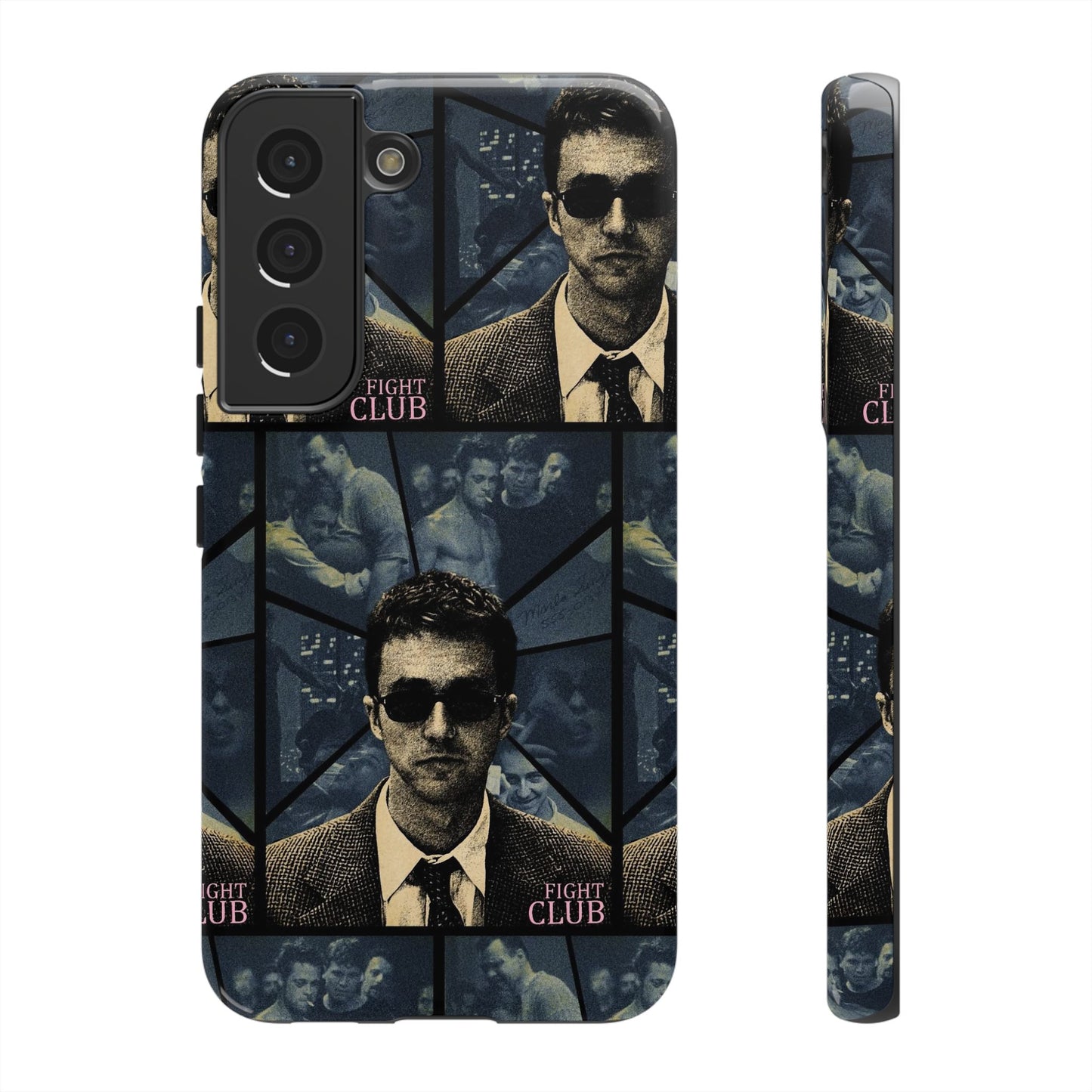 Fight Club Edward Norton Tough Phone Case - Edgy Design for Movie Fans