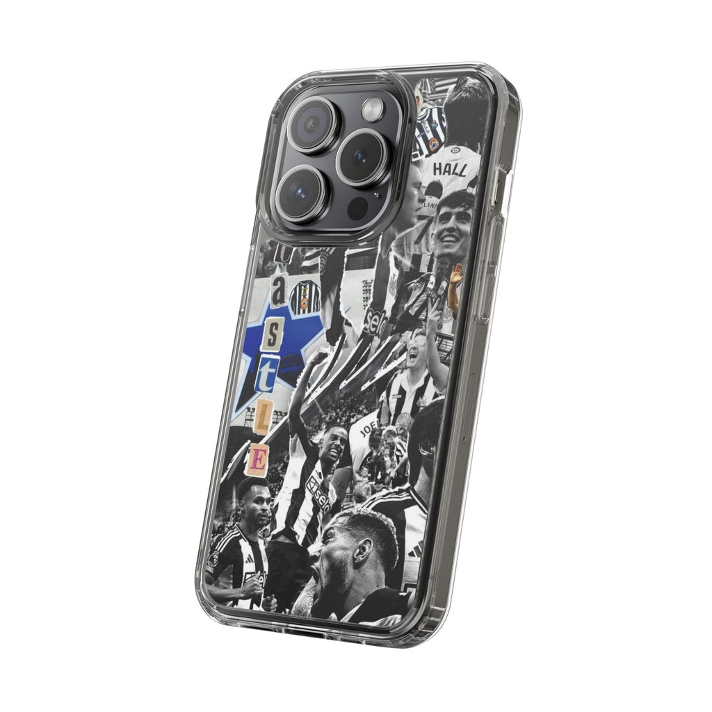 Newcastle United Clear iPhone Case - Fan Merchandise for Sports Enthusiasts - Roe Creation