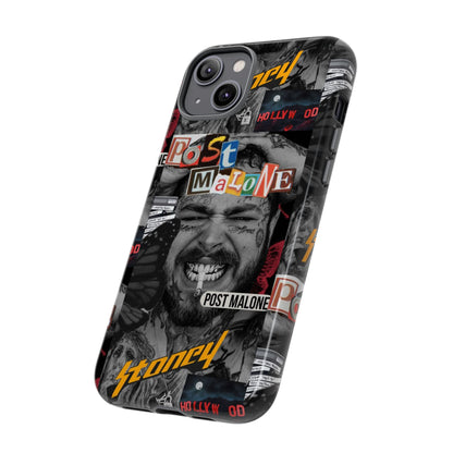Post Malone Tough Phone Case - Unique Stoney Design