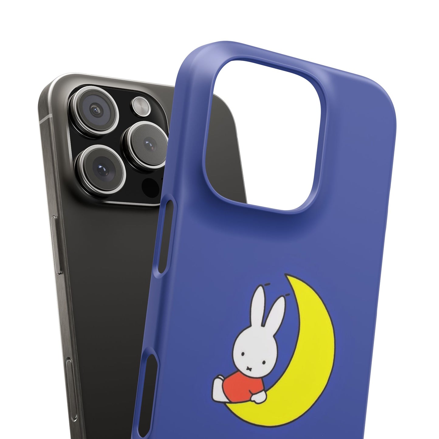 Miffy Phone Case, Moon Snap Case for Phones - iPhone, Samsung