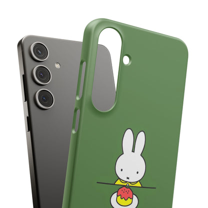 Miffy Phone Case, Snap Case, Green Miffy - iPhone, Samsung