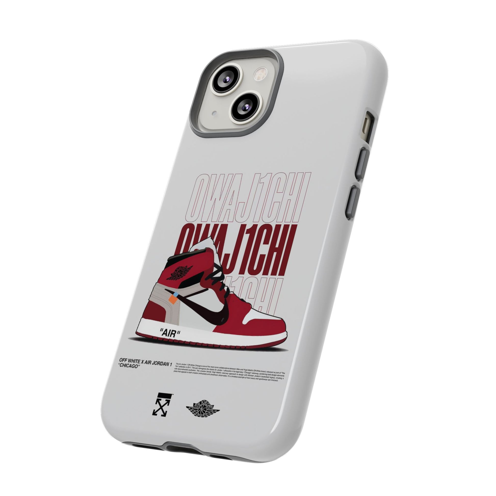 Stylish Tough iPhone Case with Air Jordan Design - Perfect for Sneakerheads - Roe Creation
