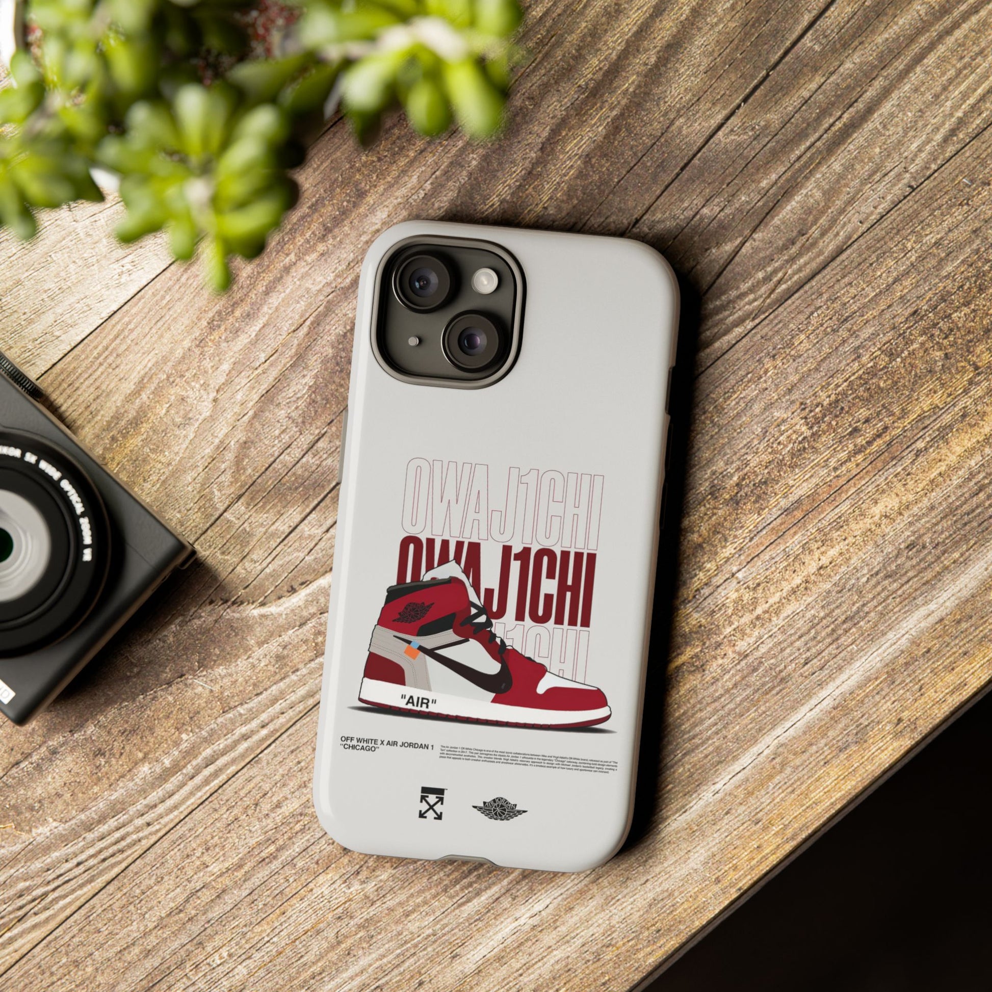 Stylish Tough iPhone Case with Air Jordan Design - Perfect for Sneakerheads - Roe Creation