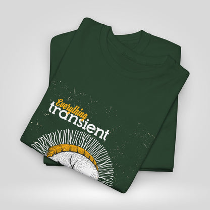 Eternal Music Unisex Heavy Cotton Tee - Transient Design for Music Lovers - Roe Creation
