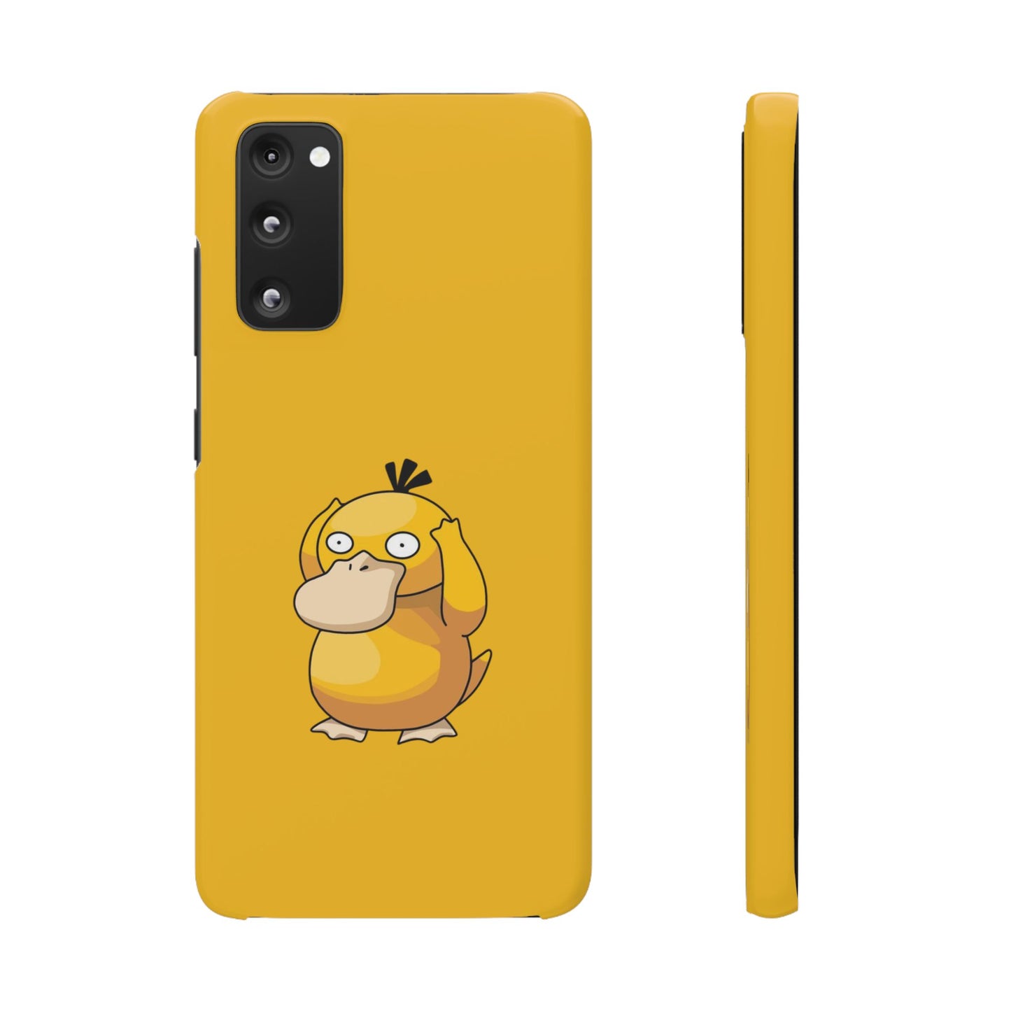 Psyduck Pokemon Snap Phone Cases, Yellow, Cartoon - iPhone, Samsung