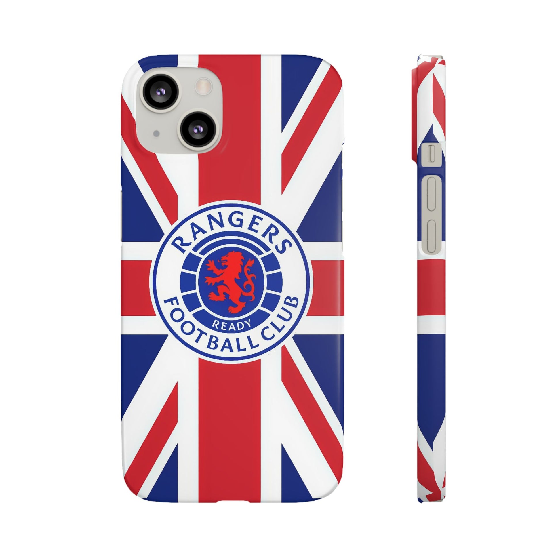 Rangers Football Club Snap Case - UK Flag Design - Roe Creation