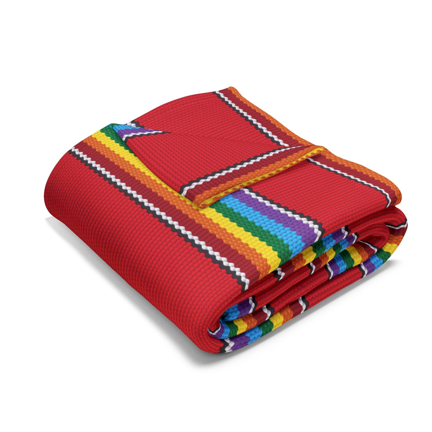 Pride Red Fleece Blanket - Cozy Warmth for Every Occasion