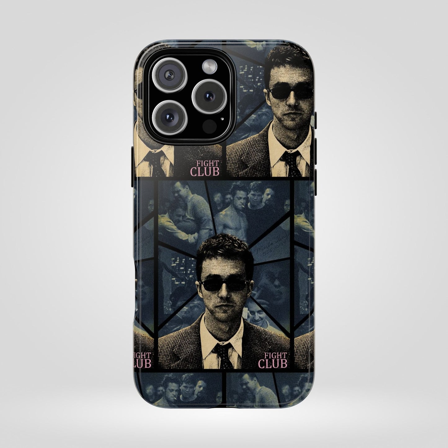 Fight Club Edward Norton Tough Phone Case - Edgy Design for Movie Fans