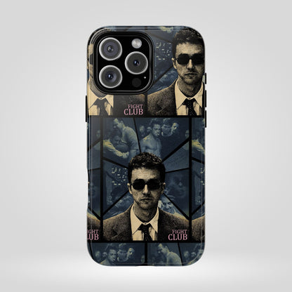 Fight Club Edward Norton Tough Phone Case - Edgy Design for Movie Fans