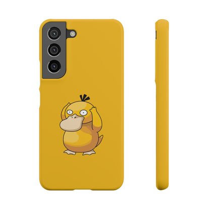 Psyduck Pokemon Snap Phone Cases, Yellow, Cartoon - iPhone, Samsung