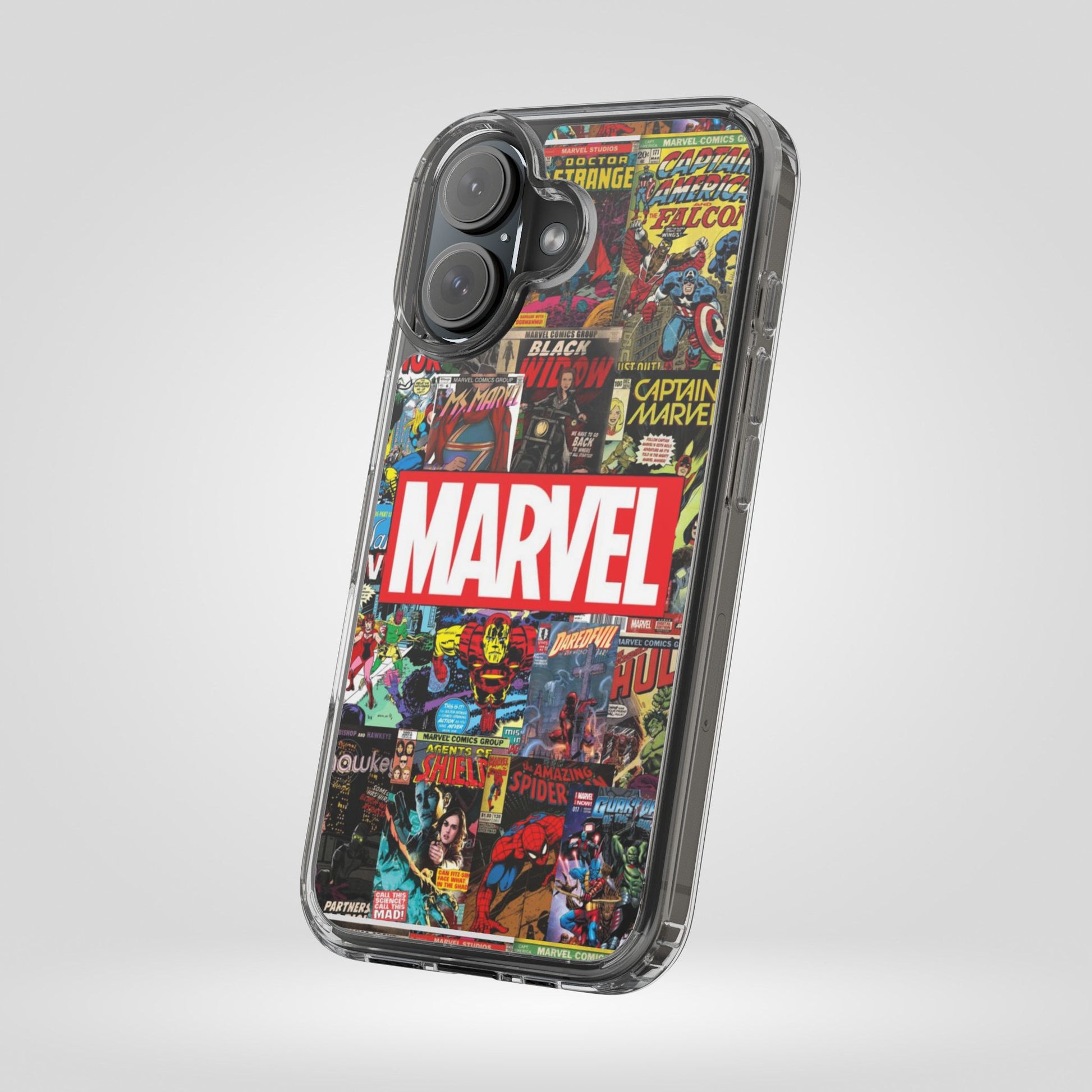 Marvel Comics Clear Phone Case - Stylish Protection for Superhero Fans - Roe Creation