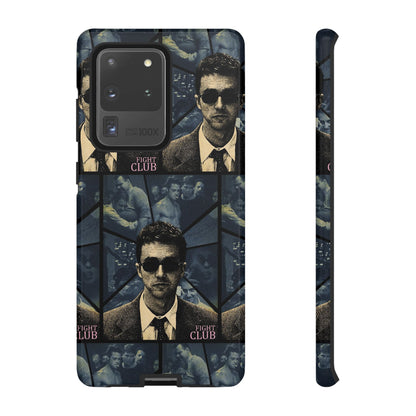 Fight Club Edward Norton Tough Phone Case - Edgy Design for Movie Fans