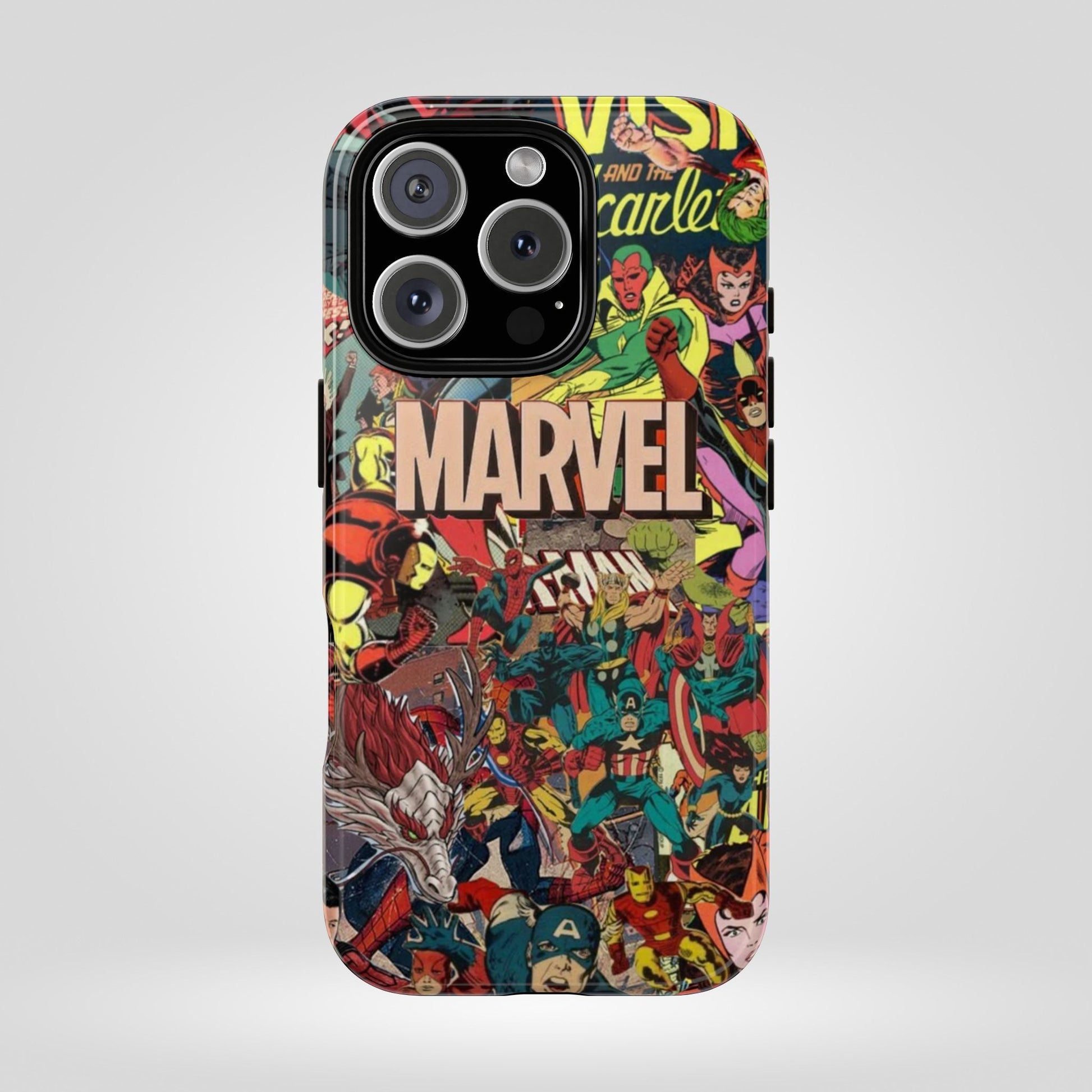 Marvel Superhero Phone Case - Tough Cases for Comic Fans - Roe Creation