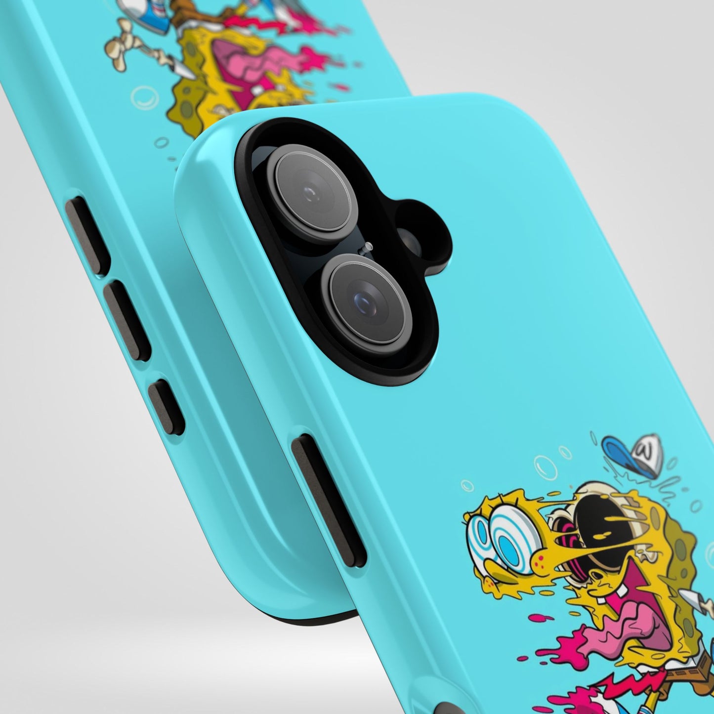 Funny SpongeBob Tough iPhone Case – Cartoon Vibes for Kids & Adults