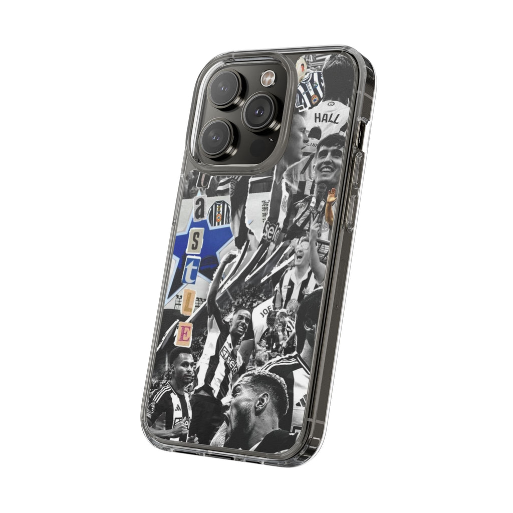 Newcastle United Clear iPhone Case - Fan Merchandise for Sports Enthusiasts - Roe Creation