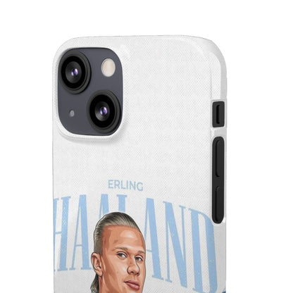 Erling Haaland Snap Case | Personalized Phone Case for Manchester City Fans