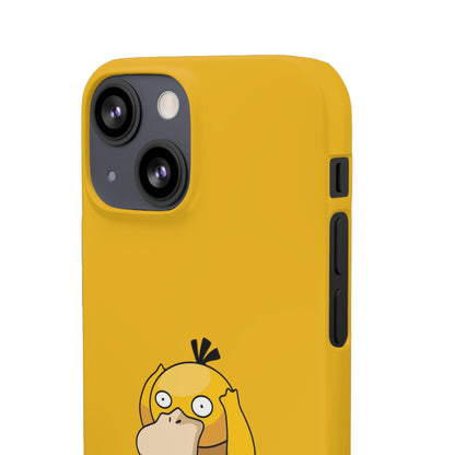 Psyduck Pokemon Snap Phone Cases, Yellow, Cartoon - iPhone, Samsung
