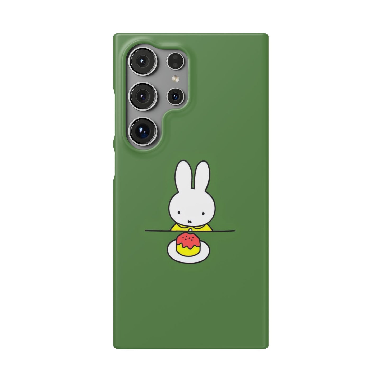 Miffy Phone Case, Snap Case, Green Miffy - iPhone, Samsung