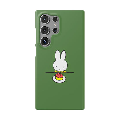 Miffy Phone Case, Snap Case, Green Miffy - iPhone, Samsung