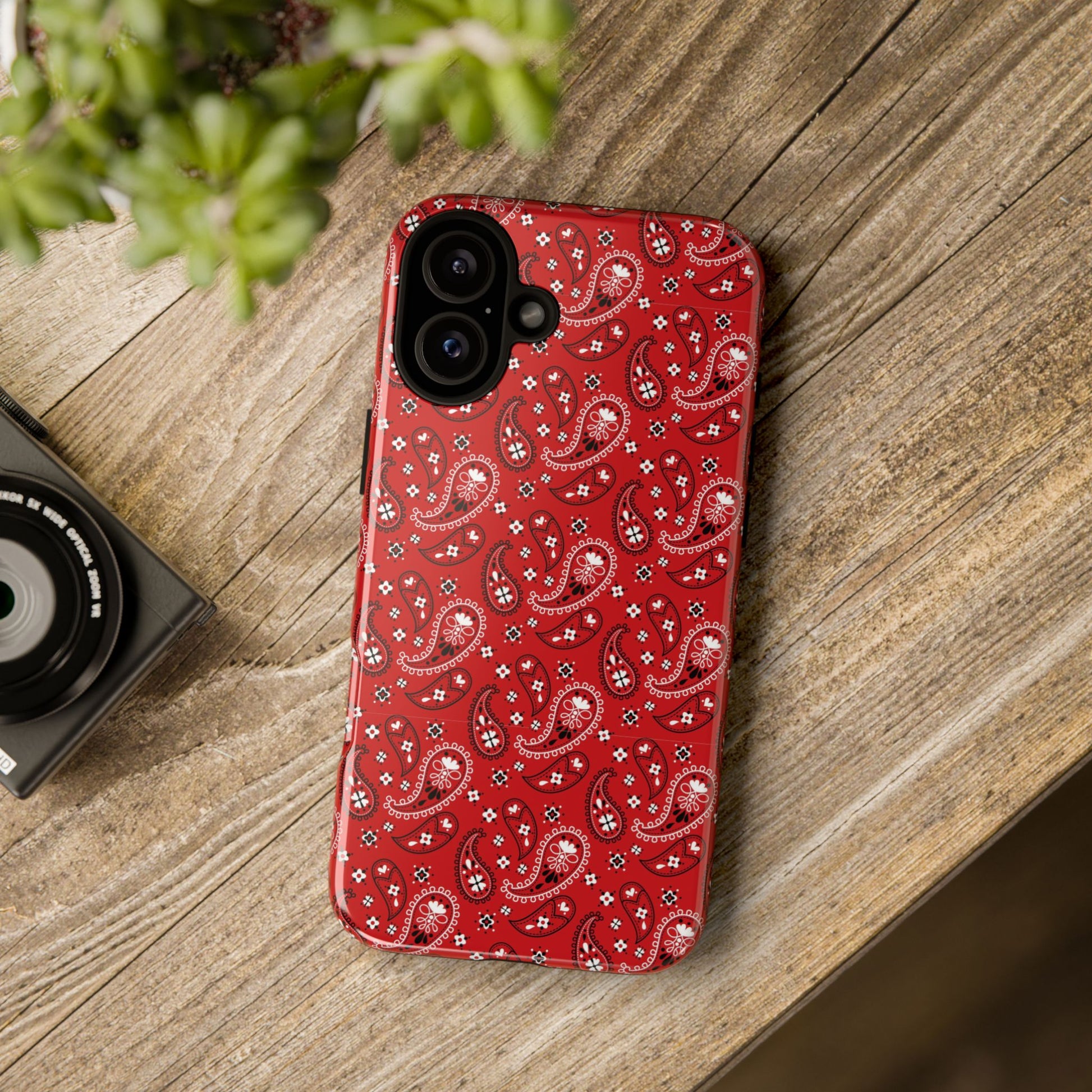 Red Bohem, Oriental Tough Phone Cases for iPhone, Samsung, Trendy Accessories for Gifts, Unique Decor, Phone Covers - Roe Creation