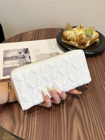 PU Leather Solid Color Wallet - Roe Creation