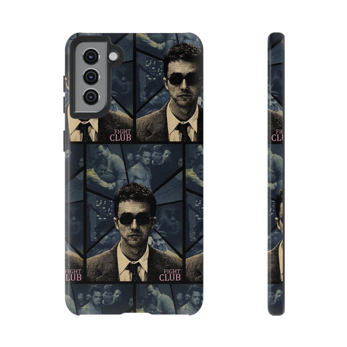 Fight Club Edward Norton Tough Phone Case - Edgy Design for Movie Fans