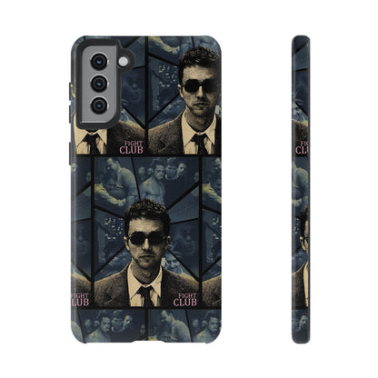 Fight Club Edward Norton Tough Phone Case - Edgy Design for Movie Fans