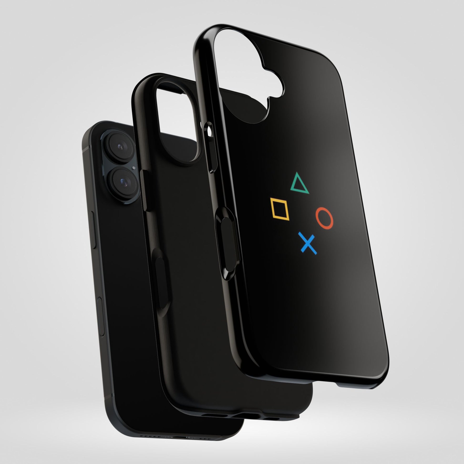 PlayStation Symbol Minimal Tough Case for iPhone - Gamer Accessories - Roe Creation