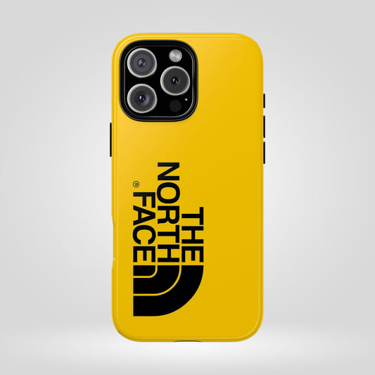 The North Face Durable Tough Cases for iPhone - Vibrant Yellow Design